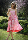 SKIRT BLOSSOM IKAT