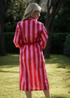 KIMONO CHERRY & CANDY STRIPE
