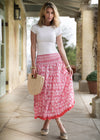 SKIRT BLOSSOM IKAT