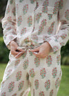 PJ SET LONG DUSTY BLOOM