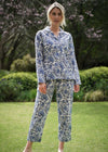 PJ SET LONG MIDNIGHT GARDEN