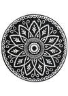 BLACK & WHITE ROUND