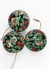 BAUBLE EVERGREEN GARDEN L - India Ink Home Decor