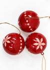 BAUBLE FESTIVE PETAL M - India Ink Home Decor