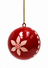 BAUBLE FESTIVE PETAL M - India Ink Home Decor