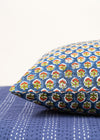 PILLOWCASE SET MINI MARIGOLD BLUE - India Ink Home Decor