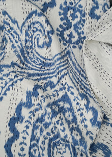  KANTHA BLUE BIG IKAT