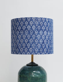 SHADE BLUE PEPPY CLASSIC DRUM S - India Ink Home Decor