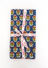 PILLOWCASE SET MINI MARIGOLD BLUE - India Ink Home Decor