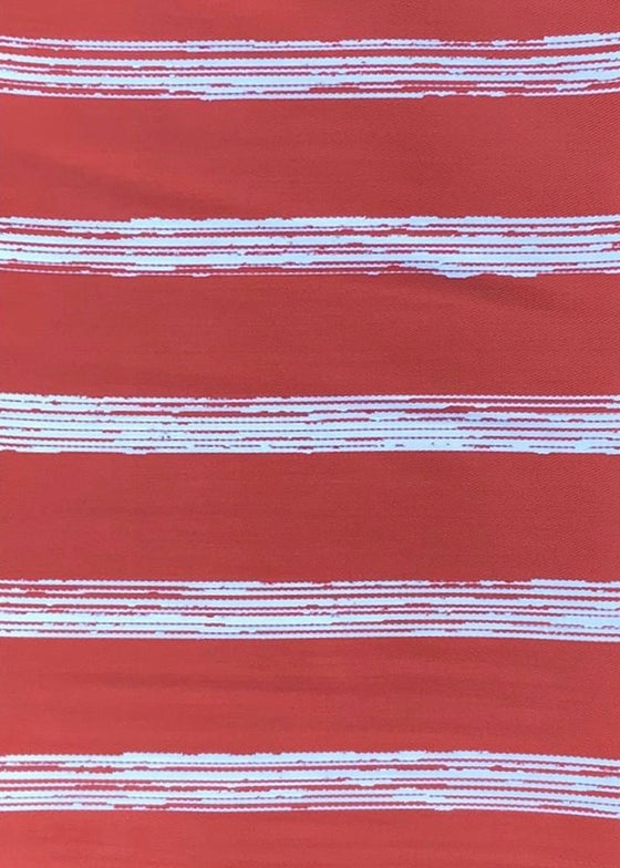 DEEP ORANGE STRIPE LARGE