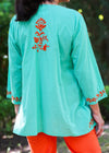 TUNIC INDIAN DELIGHT AQUA
