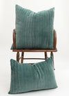 VELVET STITCHED AQUA