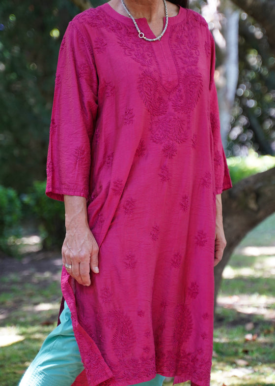 DRESS BOHEMIAN STRAWBERRY - India Ink Home Decor