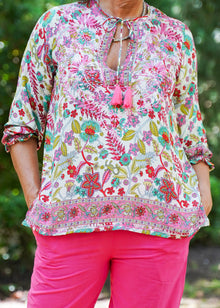  TOP SUMMERTIME FLORAL