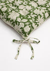 CHAIRPAD FLORAL GREEN