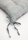 CHAIRPAD TRELLIS FLORAL BLUE