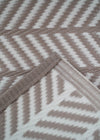 CHEVRON TAUPE MEDIUM