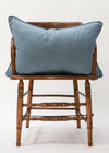 CUSHION CONTRAST SLUB SLATE