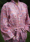 KIMONO FAN CORAL