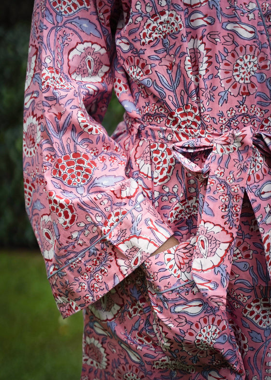 KIMONO FAN CORAL