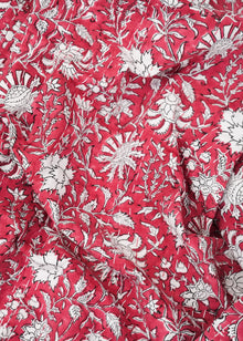  KANTHA CORAL GOA FLORAL - India Ink Home Decor