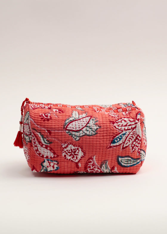 TOILETRY BAG CORAL MOON