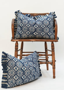  INDIGO FLOWER FRILL