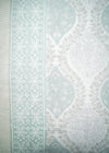 DOHAR PAISLEY TRELLIS GREEN/AQUA
