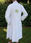 DRESS EMBROIDERED PALM