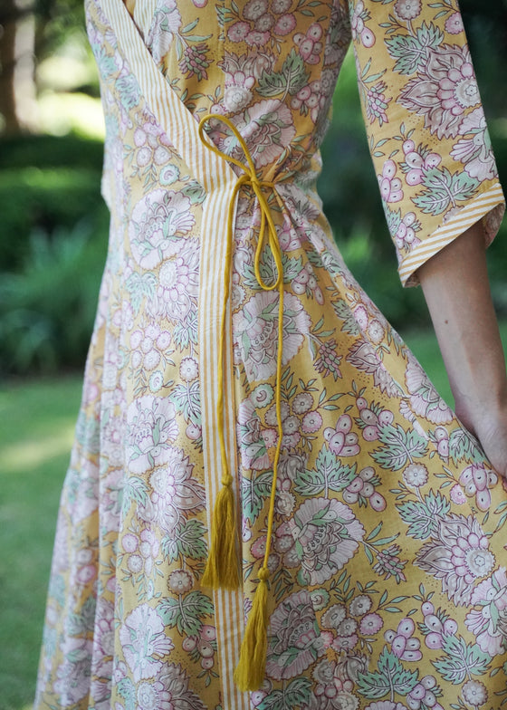DRESS GOLDEN BLOOM