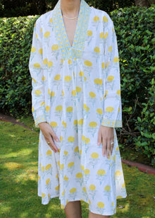  DRESS MERRY MARIGOLD YELLOW