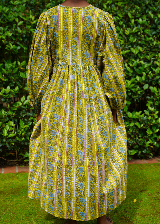 DRESS OLIVE BLOSSOM