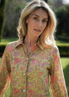 DRESS TIERED MEADOW LIME