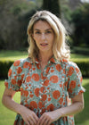 DRESS FRILL MARIGOLD BLOOM