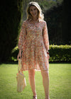 DRESS TIERED FIESTA BLOOM