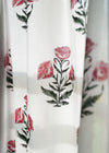 CURTAIN ROSY PETALS