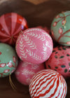 BAUBLE FERN ROSE L - India Ink Home Decor