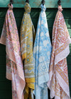 SARONG LOTUS SWIRL - India Ink Home Decor