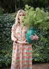 DRESS FRILL MARIGOLD BLOOM