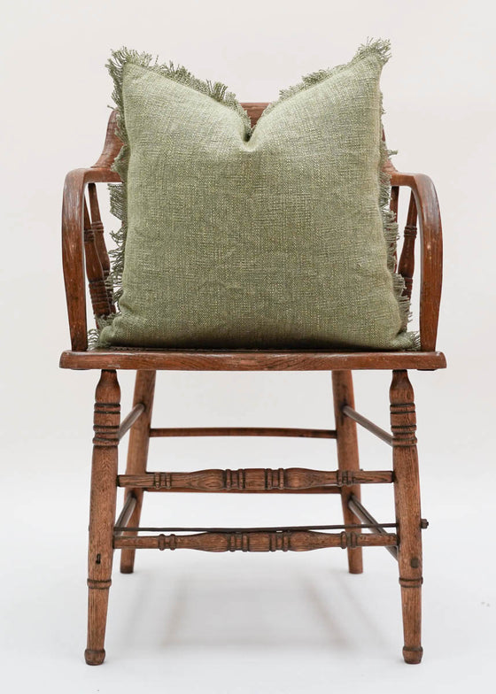 FRINGE SLUB GREEN