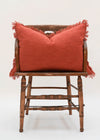 FRINGE SLUB TERRACOTTA