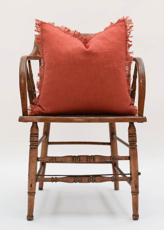 FRINGE SLUB TERRACOTTA