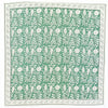 NAPKINS SET GARDEN BLOCK AQUA