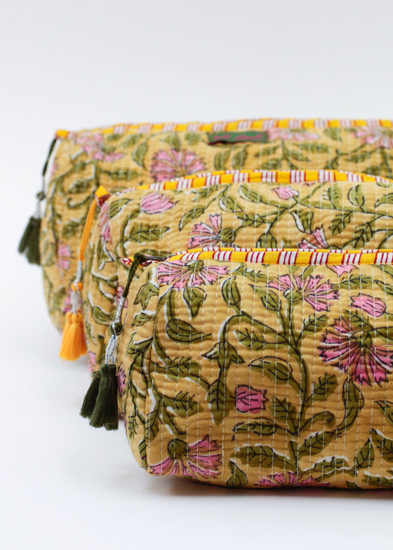 TOILETRY BAG GOLDEN GARDEN