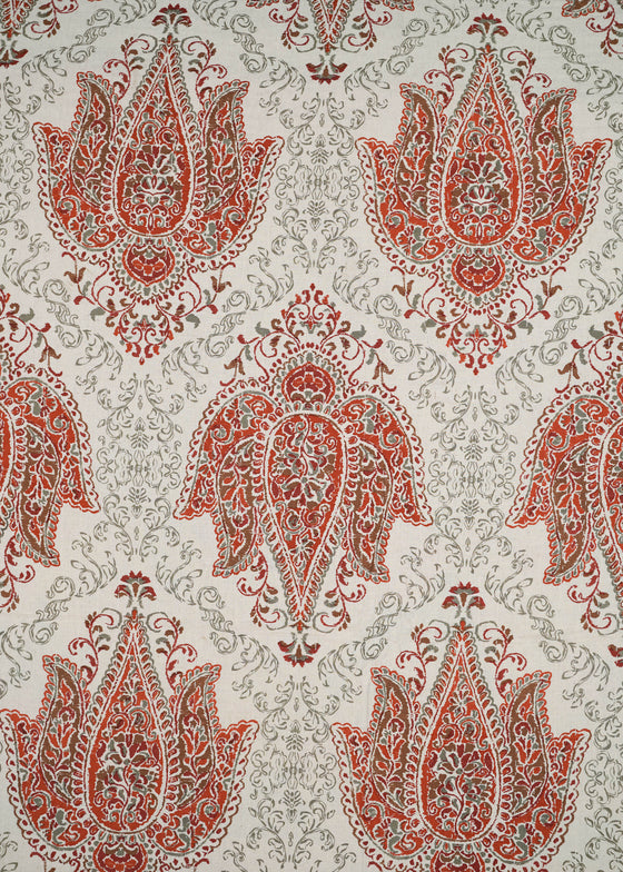 KANTHA GRAND PAISLEY TERRACOTTA