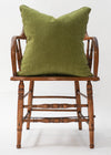 GREEN STRIPE 50X50 - India Ink Home Decor