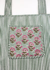 TOTE BAG GULABI BUTI - India Ink Home Decor