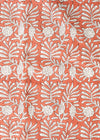 TABLECLOTH GARDEN BLOCK TERRACOTTA