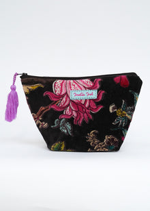  VELVET POUCH GARDEN OF EDEN CHOCOLATE