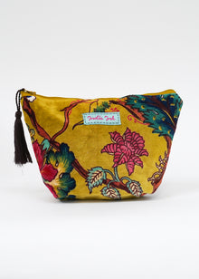  VELVET POUCH GARDEN OF EDEN MUSTARD